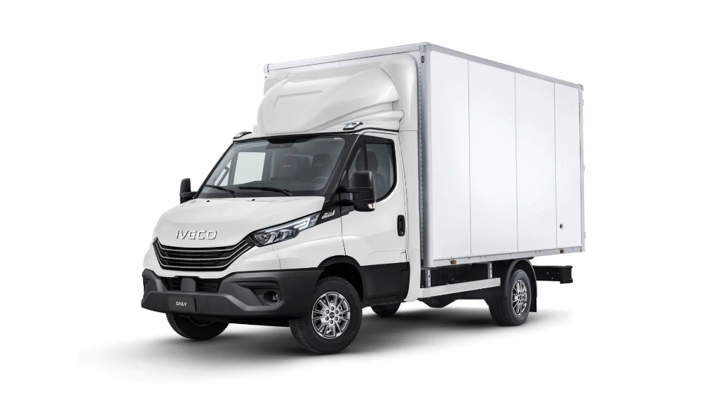 IVECO Daily med boks og lift-opbygning Proline